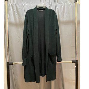 Hayden Park Long Knit Cardigan (Hunter Green) NEW & UNWORN